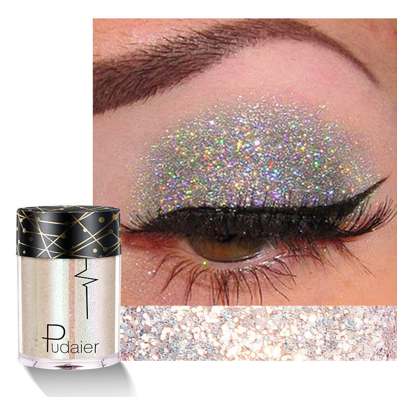 Monochrome Eyeshadow Glitter Glitter Sequins Mermaid Ji Color Shine Starry Sky Eyeshadow