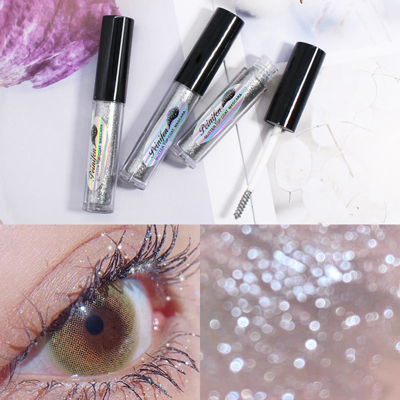 Crushed diamond mascara