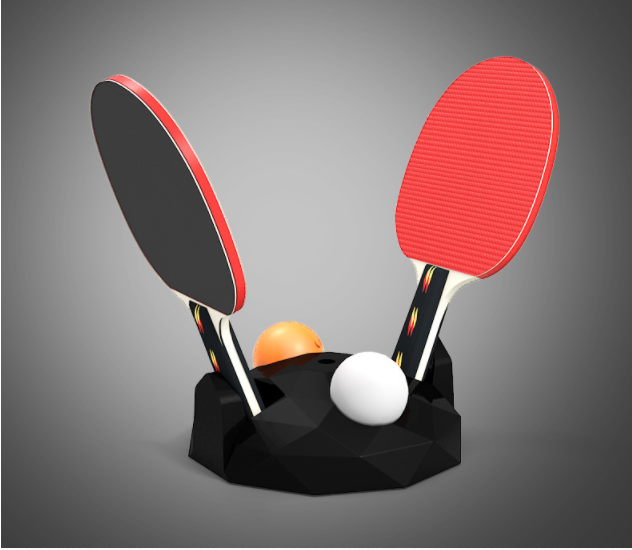 Elastic Soft Shaft Table Tennis Training Device