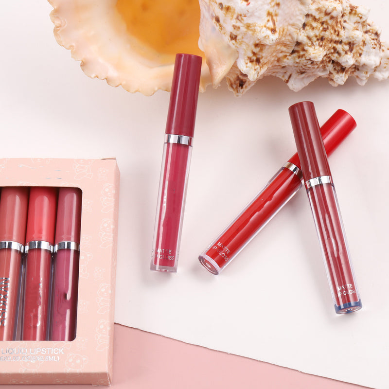 Lip Lacquer 6 PCs Matte No Stain