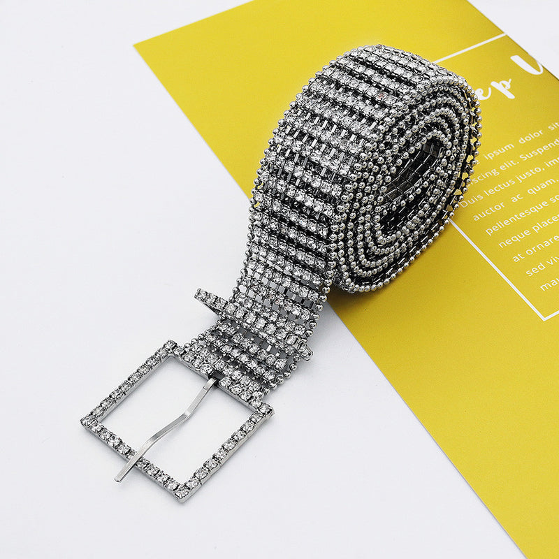 Women's Rhinestone Belt