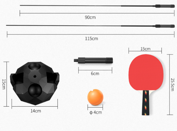 Elastic Soft Shaft Table Tennis Training Device