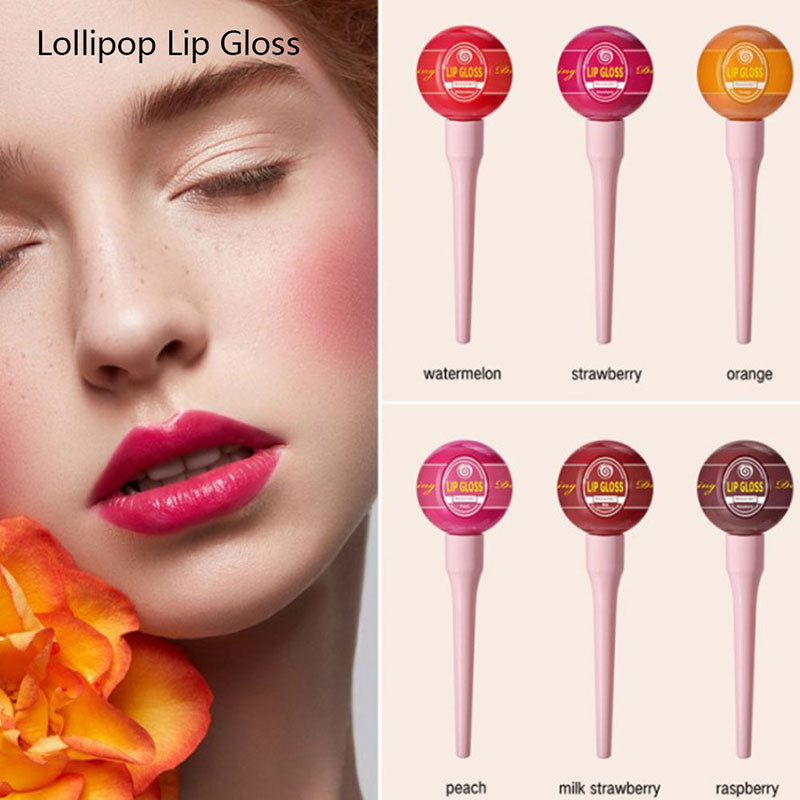 Lollipop Lip Glaze Tint Pump Crystal