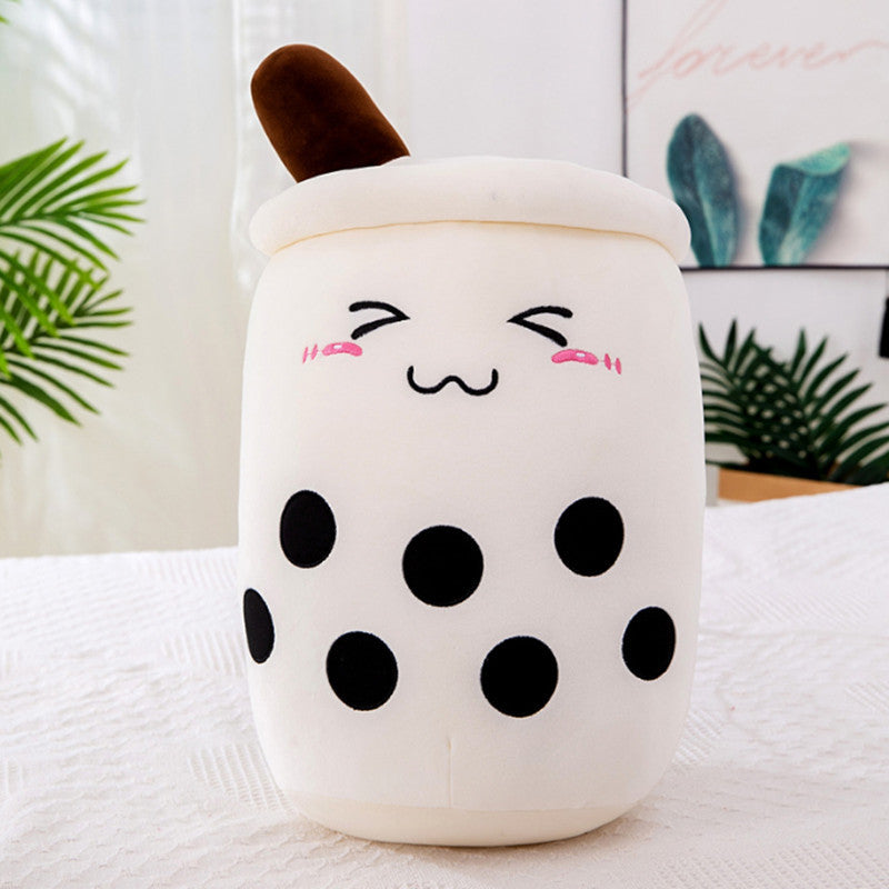 Milk Tea Cup Plush Toy Fruit Pillow Strawberry Matcha Cup Creative Doll