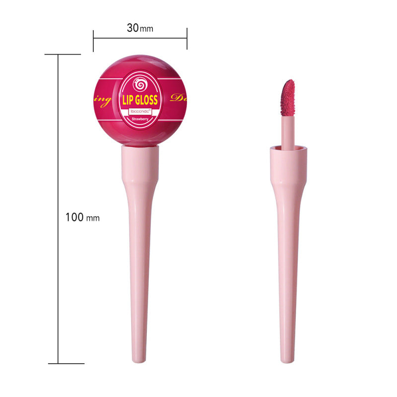 Lollipop Lip Glaze Tint Pump Crystal